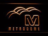 Minnesota Vikings Metrodome LED Neon Sign USB - Orange - TheLedHeroes