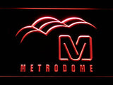 Minnesota Vikings Metrodome LED Neon Sign Electrical - Red - TheLedHeroes