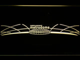 Minnesota Vikings Hubert H. Humphrey Metrodome LED Neon Sign Electrical - Yellow - TheLedHeroes