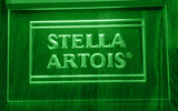 FREE Stella Artois (2) LED Sign - Green - TheLedHeroes