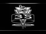 Minnesota Vikings 35th Anniversary LED Neon Sign USB - White - TheLedHeroes