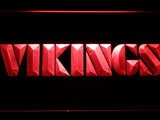 Minnesota Vikings (4) LED Sign - Red - TheLedHeroes