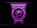 Miami Dolphins 30th Anniversary LED Neon Sign USB - Purple - TheLedHeroes