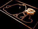Disney Winnie the Pooh LED Neon Sign Electrical - Orange - TheLedHeroes