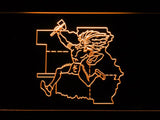 Kansas City Chiefs (3) LED Neon Sign USB - Orange - TheLedHeroes