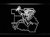 Kansas City Chiefs (3) LED Neon Sign USB - White - TheLedHeroes
