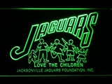Jacksonville Jaguars Foundation LED Neon Sign USB - Green - TheLedHeroes