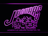 Jacksonville Jaguars Foundation LED Sign - Purple - TheLedHeroes