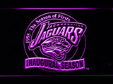 Jacksonville Jaguars Inaugural Season LED Neon Sign Electrical - Purple - TheLedHeroes