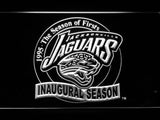 Jacksonville Jaguars Inaugural Season LED Neon Sign USB - White - TheLedHeroes