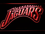 Jacksonville Jaguars (3) LED Neon Sign Electrical - Red - TheLedHeroes