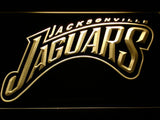 Jacksonville Jaguars (3) LED Neon Sign Electrical - Yellow - TheLedHeroes