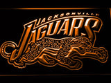 Jacksonville Jaguars (4) LED Neon Sign Electrical - Orange - TheLedHeroes