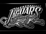 Jacksonville Jaguars (4) LED Neon Sign USB - White - TheLedHeroes
