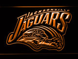 Jacksonville Jaguars (5) LED Neon Sign USB - Orange - TheLedHeroes