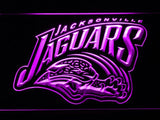 Jacksonville Jaguars (5) LED Neon Sign USB - Purple - TheLedHeroes