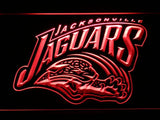 Jacksonville Jaguars (5) LED Neon Sign Electrical - Red - TheLedHeroes