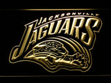 Jacksonville Jaguars (5) LED Neon Sign Electrical - Yellow - TheLedHeroes