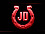 Indianapolis Colts 50th Anniversary LED Neon Sign USB - Red - TheLedHeroes