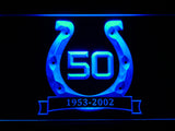 FREE Indianapolis Colts 10th Celebration LED Sign - Blue - TheLedHeroes