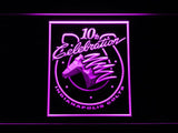 Indianapolis Colts (5) LED Neon Sign USB - Purple - TheLedHeroes