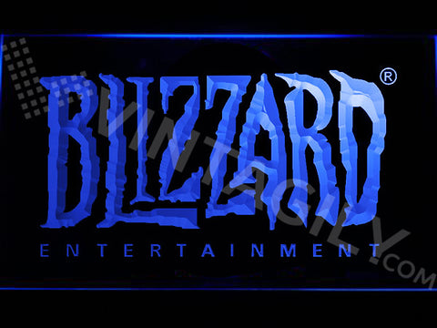Blizzard Entertainment LED Sign - Blue - TheLedHeroes