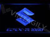 Suzuki GSX-R 1000 LED Neon Sign Electrical - Blue - TheLedHeroes