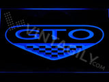Pontiac GTO LED Neon Sign Electrical - Blue - TheLedHeroes