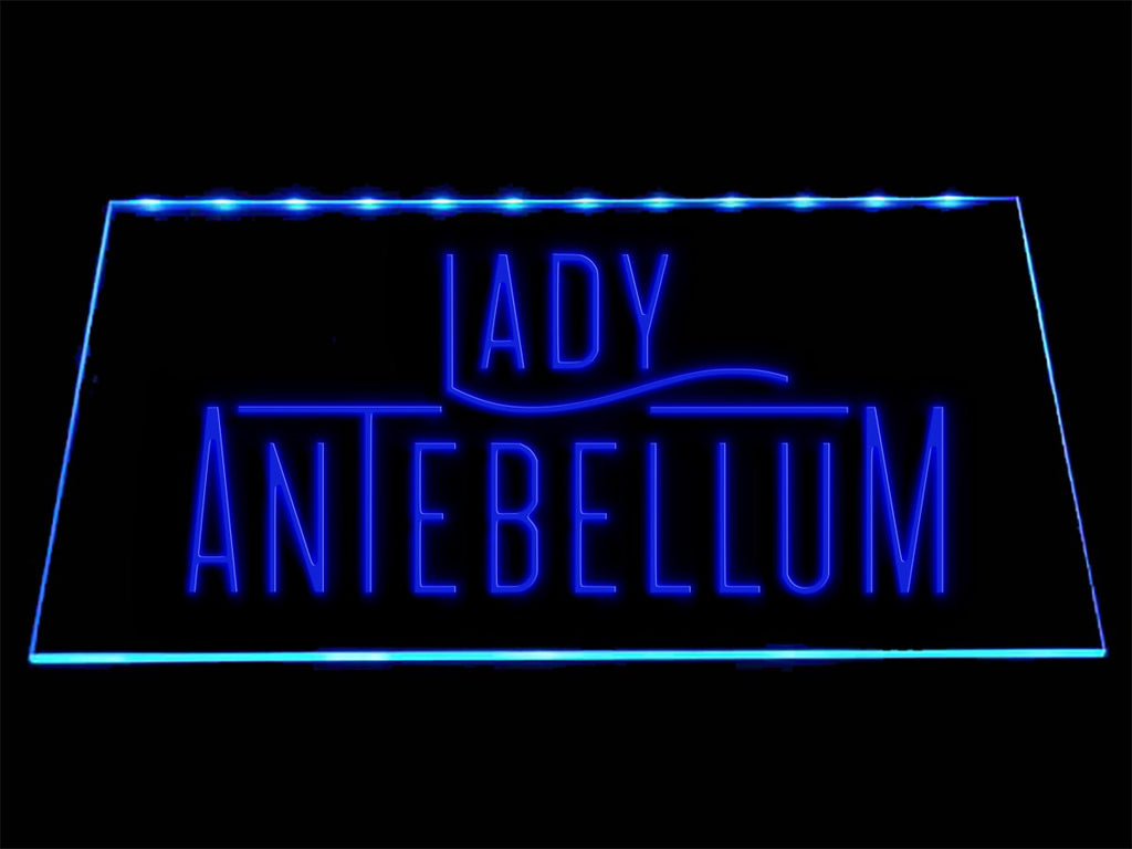 Lady Antebellum LED Neon Sign Electrical - Blue - TheLedHeroes