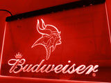 FREE Minnesota Vikings Budweiser LED Sign - Red - TheLedHeroes