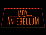 Lady Antebellum LED Neon Sign USB - Orange - TheLedHeroes
