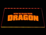 How to Train your Dragon LED Neon Sign Electrical - Orange - TheLedHeroes