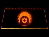 Fallout Brotherhood of Steel LED Sign - Orange - TheLedHeroes