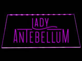 Lady Antebellum LED Neon Sign USB - Purple - TheLedHeroes