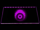 Fallout Brotherhood of Steel LED Sign - Purple - TheLedHeroes