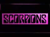 Scorpions LED Neon Sign Electrical - Purple - TheLedHeroes