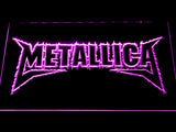Metallica (4) LED Neon Sign Electrical - Purple - TheLedHeroes