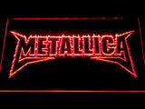 Metallica (4) LED Neon Sign USB - Red - TheLedHeroes