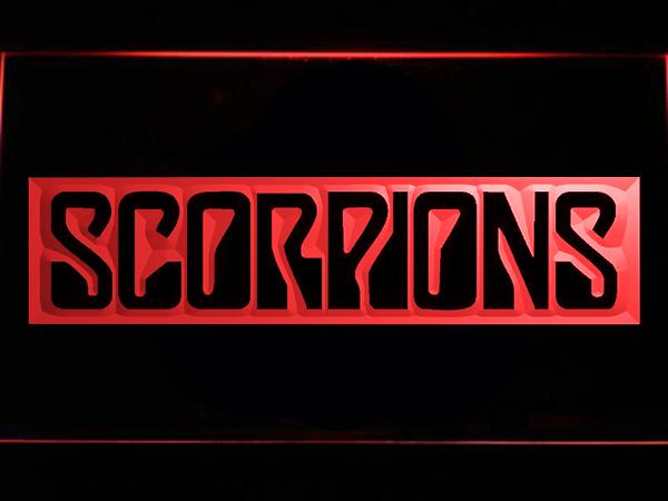 Scorpions LED Neon Sign Electrical - Red - TheLedHeroes