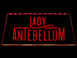 FREE Lady Antebellum LED Sign - Red - TheLedHeroes