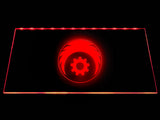 Fallout Brotherhood of Steel LED Sign - Red - TheLedHeroes