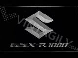 Suzuki GSX-R 1000 LED Neon Sign USB - White - TheLedHeroes