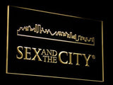 Sex and the City LED Neon Sign USB - Yellow - TheLedHeroes