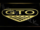 Pontiac GTO LED Sign - Yellow - TheLedHeroes