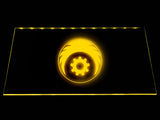 Fallout Brotherhood of Steel LED Sign - Yellow - TheLedHeroes