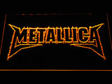 Metallica (4) LED Neon Sign USB - Yellow - TheLedHeroes