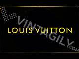 FREE Louis Vuitton 2 LED Sign - Yellow - TheLedHeroes