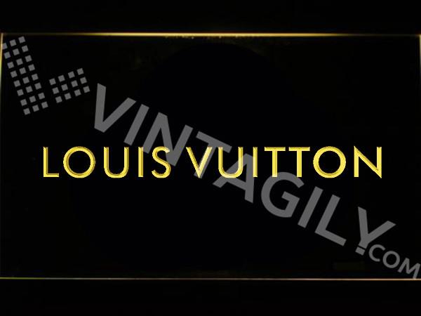 Louis Vuitton 2 LED Neon Sign USB - Yellow - TheLedHeroes