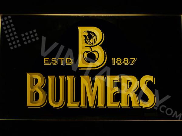 Bulmers LED Neon Sign USB - Yellow - TheLedHeroes