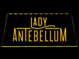 Lady Antebellum LED Neon Sign USB - Yellow - TheLedHeroes